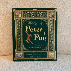The Annotated Peter Pan Hardcover Book